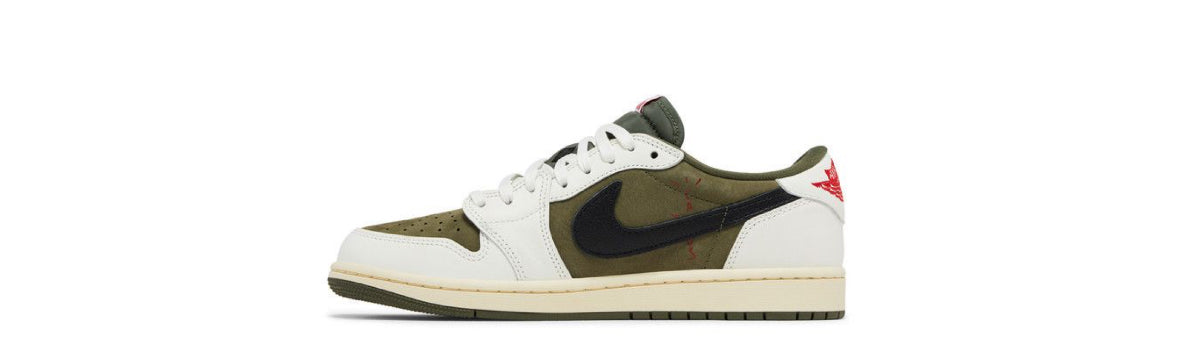 Travis Scott x Jordan 1 OG SP low Reverse Olive