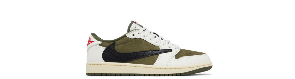 Travis Scott x Jordan 1 OG SP low Reverse Olive